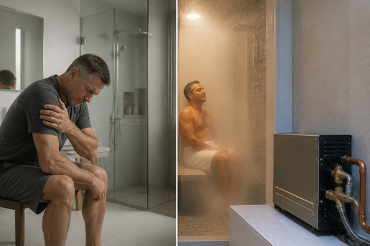 How Pros Size a Steam Shower Generator Kit for 75 to 300 Cubic Feet