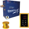 SteamSpa Sentry Series 240V Steam Shower Generator – Touchscreen Control & Auto Drain for a Luxurious Home Spa - Gold