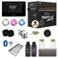 SteamSpa Black Series Steam Bath Generator – Quickstart with Built-In Auto-Drain, Touch Pad, Steamhead, Lighting, BT Speakers, Drain Pan & Dual Aroma Pump   | 4.5kW to 12kW