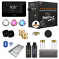 SteamSpa Black Series Steam Bath Generator – Quickstart with Built-In Auto-Drain, Touch Pad, Steamhead, Lighting, BT Speakers, Drain Pan & Dual Aroma Pump   | 4.5kW to 12kW