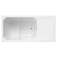 Luxury Cedar Oval Cold Plunge Tub with Stainless Steel Interior, Dual Covers, Easy Drainage, Steps & Headrest Included
