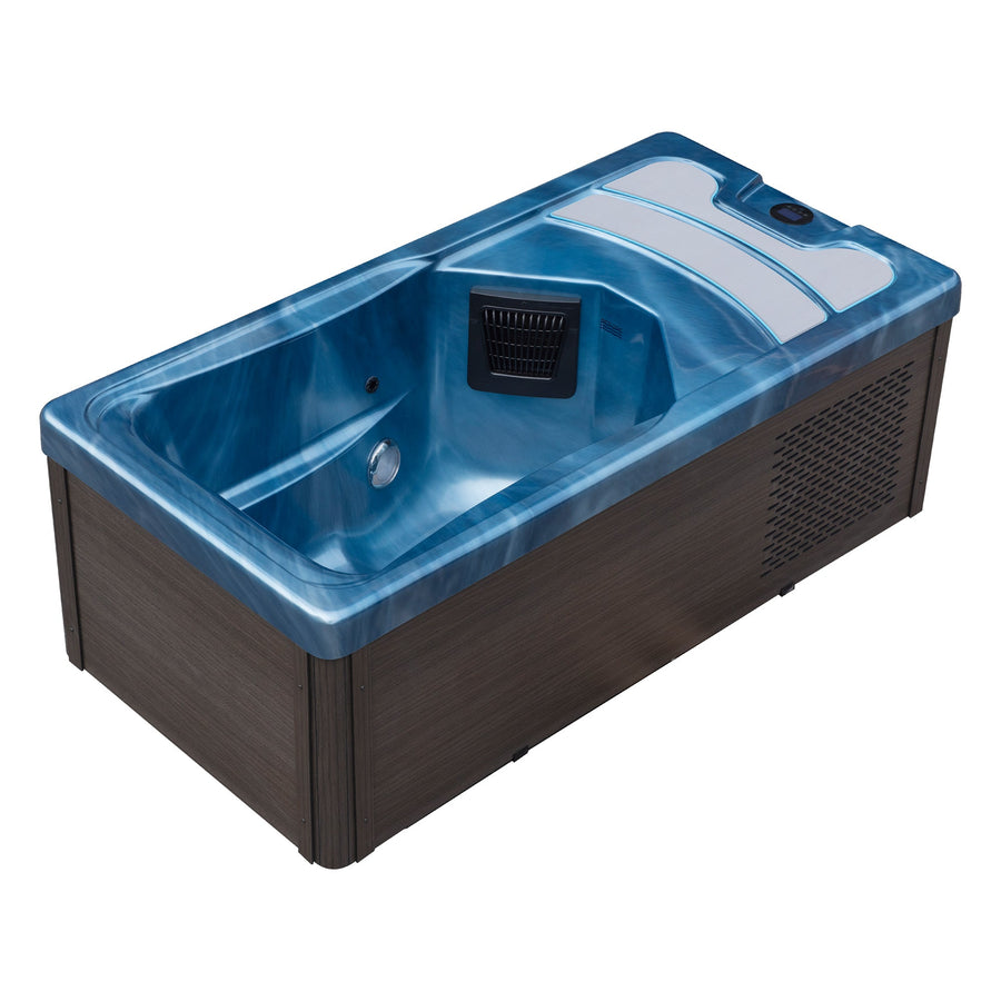 Cold plunge and hot tub in one
