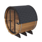 Finnmark Infrared and Traditional Cedar Combination Barrel Sauna FD-6