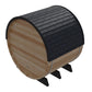 Finnmark Infrared and Traditional Thermo-Aspen Combination Barrel Sauna FD-7