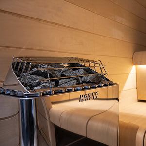 Harvia KIP Series Electric Sauna Heater with Built-in Controls | 4.5kW to 8kW