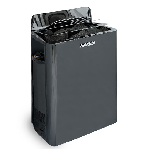 Harvia The Wall Series Electric Sauna Heater with Top-Mounted Controls | 6kW to 8kW