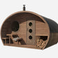 SaunaLife Garden-Series Model G11 Outdoor Home Sauna Kit