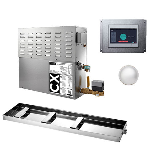 Mr. Steam CX Residential Steam Generator | 9kW - 12kW Shower Kit