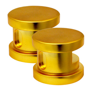 Dual Round Steamhead in Gold