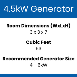 SteamSpa 4.5kW Quick Start Steam Bath Generator