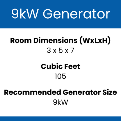 SteamSpa 9kW QuickStart Steam Bath Generator