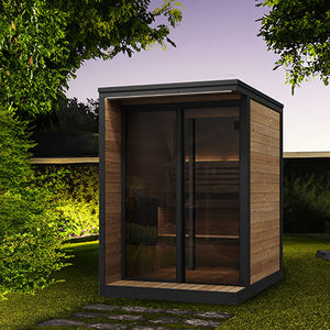 SaunaLife Garden Luxury-Series GL4 Outdoor Sauna Kit