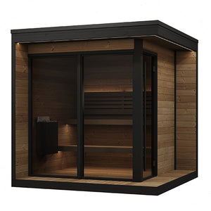 SaunaLife Garden Luxury-Series  GL6 Outdoor Sauna Kit