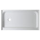 ANZZI Tier 36 x 60 in. Single Threshold Shower Base in White