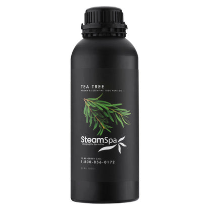 SSD-G-OILTEATREE1K - SteamSpa 100% Natural Essence of Tea Tree 1000ml Aromatherapy Bottle