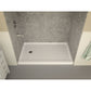 SB-AZ007WL-R - ANZZI Athens Series 60 in. x 36 in. Shower Base in White