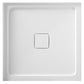 ANZZI Series 36 in. x 36 in. Double Threshold Shower Base in White