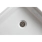 ANZZI Randi 36 in. x 36 in. Neo-Angle Double Threshold Shower Base in White