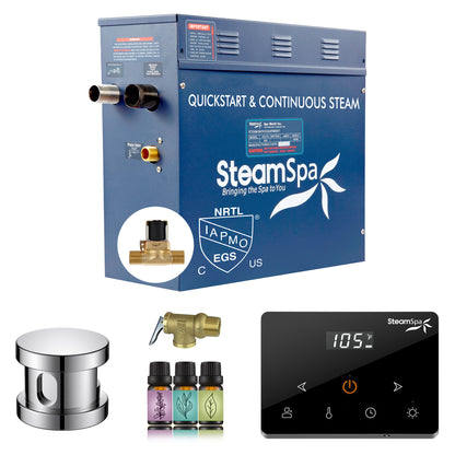 Oasis Series Steam Bath Generator with Wireless Control, QuickStart Technology, and Continuous Steam Output