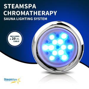 SteamSpa Chromatherapy Sauna Lighting System