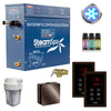 Royal Series Steam Bath Generator with Continuous Steam, Dual Touch Control, Chroma Lighting, Auto Drain & Water Filter - Oil Rubbed Bronze