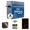 Oasis Series Steam Bath Generator with Continuous Steam and Easy Touch Control - Oil Rubbed Bronze