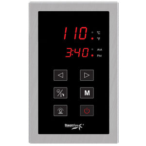 SSD-STPBN - SteamSpa Touch Panel Control System in Brushed Nickel