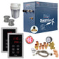 SteamSpa Executive Bundle 240V Steam Sauna Generator – Touch Pad, Auto Drain, LED Light & Quick Install Kit