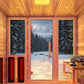 3-4 Person Outdoor Cabin Sauna in Cedar and Hemlock with Far Infrared Panels, and ETL Certified 6.2kW Sauna Rock Heater