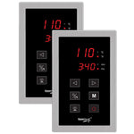 SSD-DTPBN - SteamSpa Dual Touch Control Panel in Brushed Nickel