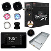 Black Series Steam Bath Generator with WiFi, Bluetooth Audio & Auto Drain - Matte Black
