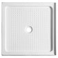 ANZZI Valley Series 38 in. x 38 in. Shower Base in White