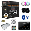 Black Series Steam Bath Generator with Wireless Control, BLUETOOTH, WIFI, Auto Drain, and Multiple Finish Options - Polished Chrome