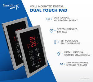 Royal Touch Panel Control Kit in Brushed Nickel
