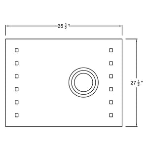 SteamSpa Wide Fog Free Bathroom Mirror