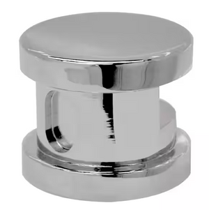 Steam Head with Essential Oils Aromatherapy Reservoir in Polished Chrome