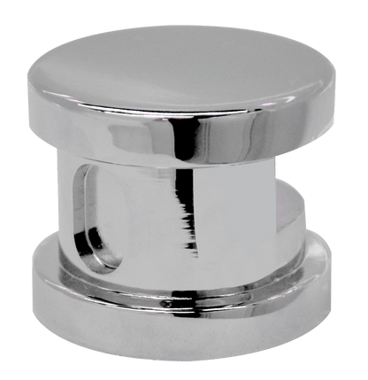 Steam Head with Essential Oils Aromatherapy Reservoir in Polished Chrome