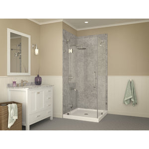 SB-AZ009WC-R - ANZZI 36 in. x 36 in. Shower Base in White