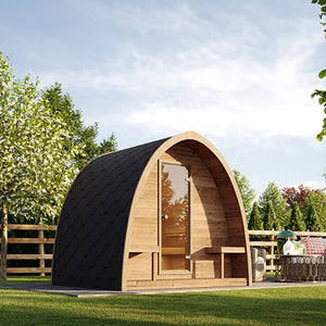 SaunaLife Garden-Series Model G3 Outdoor Home Sauna Kit
