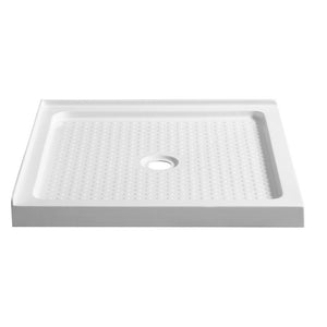 SB-AZ010WN-R - ANZZI 38 in. x 38 in. Shower Base in White