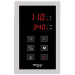 SSD-STPCH - SteamSpa Steam Bath Generator Single Unit Easy Touch Control Panel with Temp Sensor Digital Display and Memory in Polished Chrome