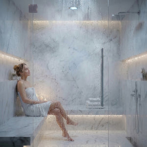 SteamSpa White LED Sauna Lighting System