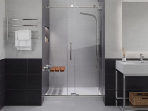 Leisure 20 in. Teak Wall Mounted Folding Shower Seat