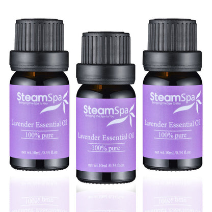 SSD-G-OILLAV3 - SteamSpa SteamSpa Essence of Lavender Aromatherapy Oil Extract Value Pack