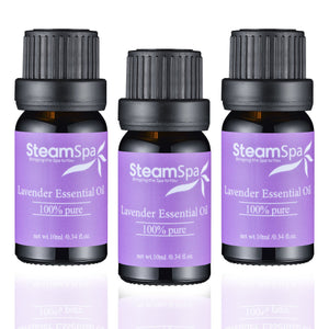 SteamSpa Essence of Lavender Aromatherapy Oil Extract Value Pack